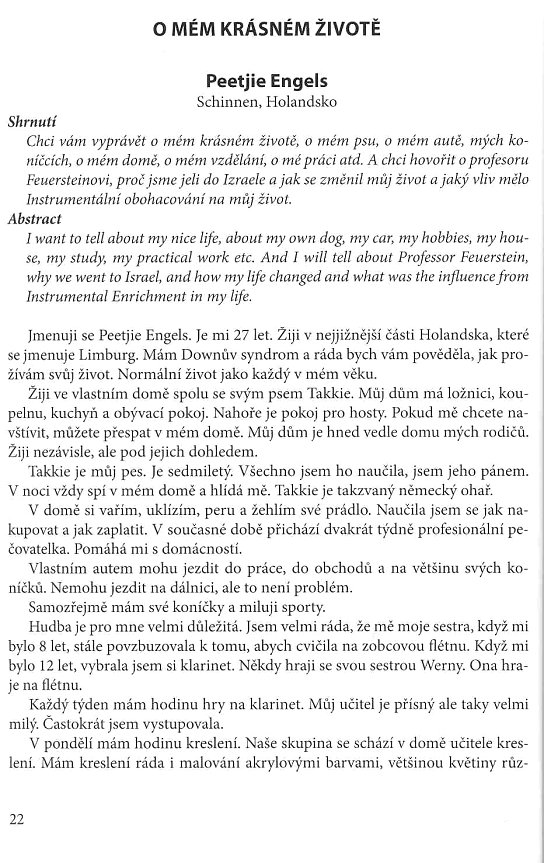 zkušenosti s metodou Prof. Reuvena Feuersteina